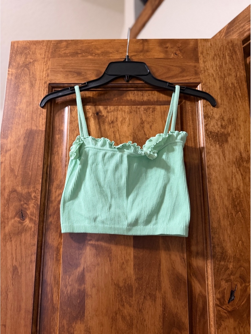 Zara green tank top